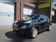 Nissan Juke - 1.6 AUTOMAAT TEKNA VOL LUXE SCHUIF-KANTELDAK STOELVERWARMING 360 CAMERA LEDER-ALCANTARA NA