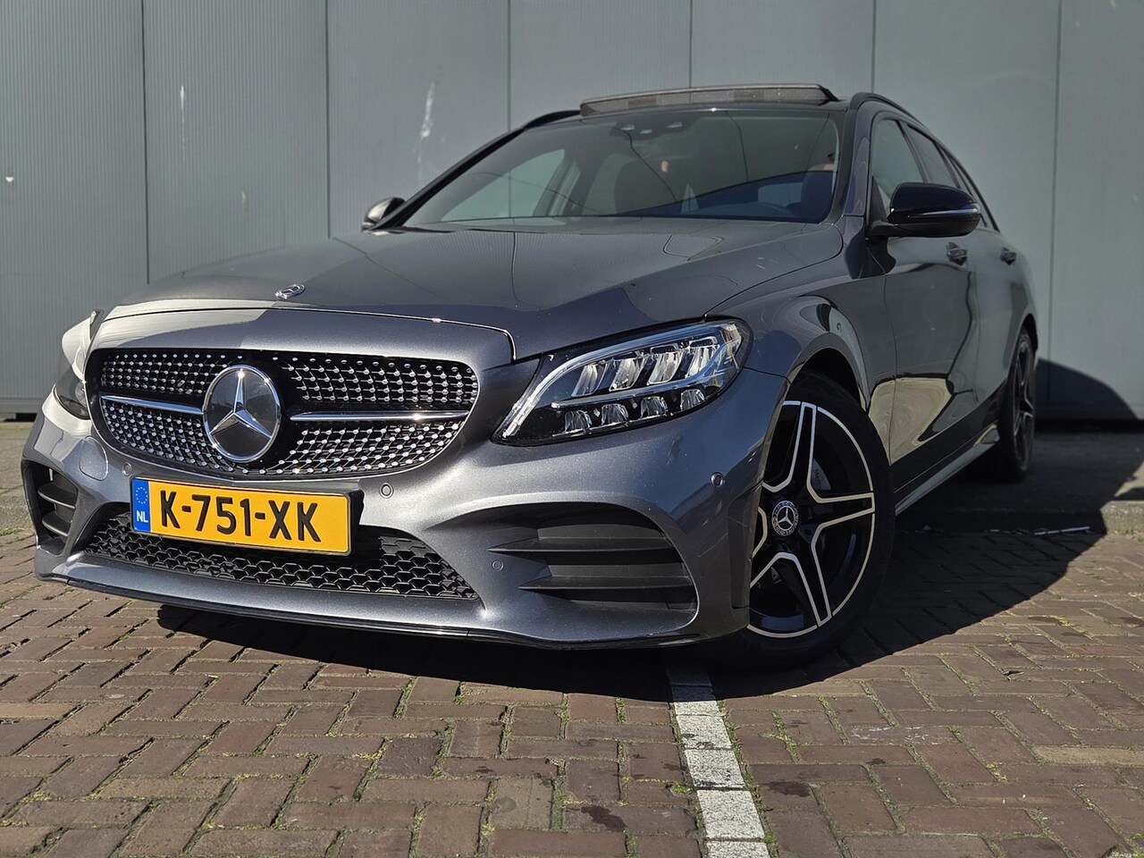 Mercedes-Benz C-klasse Estate - 180 Business Solution AMG | Apple-Android | Schuif-kanteldak | Achteruitrij camera - AutoWereld.nl