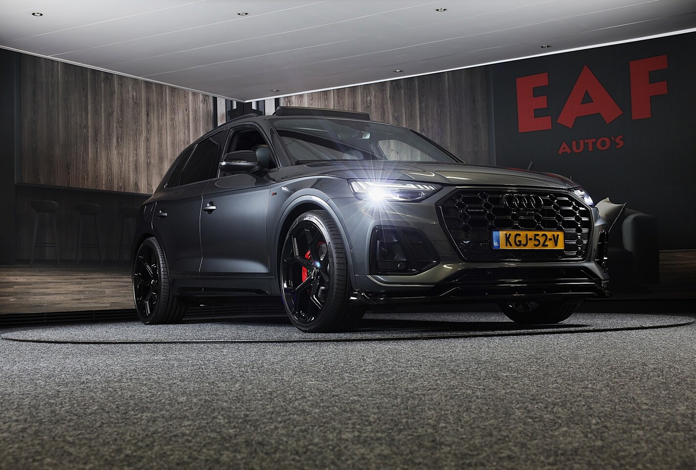 Audi Q5 SQ5 - 55 TFSI e Quattro Competition SQ5 Look / RS Zetels / B &O / Acc / Memory / Leder / Pano / - AutoWereld.nl