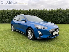 Ford Focus Wagon - 1.0 125pk EcoBoost Hybrid Titanium X Business I 1ste Eig I Dealer ond I Trekhaak I Camera