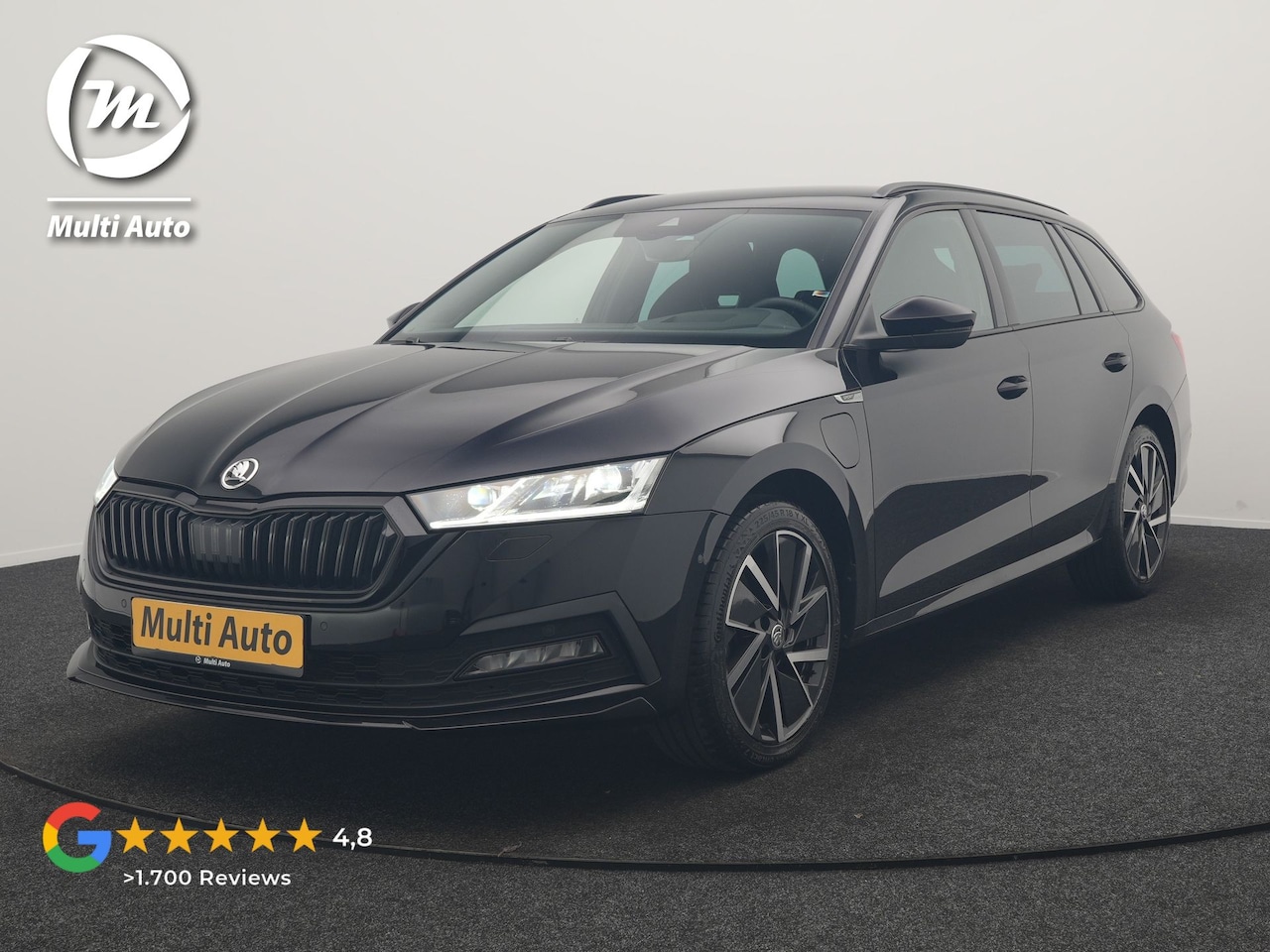 Skoda Octavia Combi - 1.4 TSI iV PHEV Sportline 204pk Dealer O.H | Adaptive Cruise | Crystal LED | Camera | Head - AutoWereld.nl