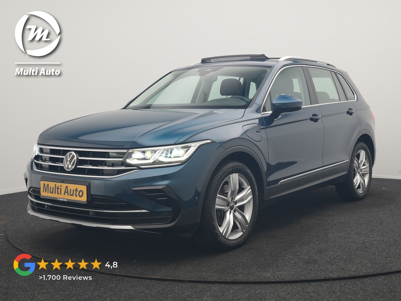 Volkswagen Tiguan - 1.4 TSI eHybrid Elegance 245pk Dealer O.H | Panodak | Adaptive Cruise | 360 Camera | Head - AutoWereld.nl