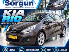 Kia Rio - 1.2 CVVT Super Pack-airco-1 jaar apk-elek ramen-pdc sensoren