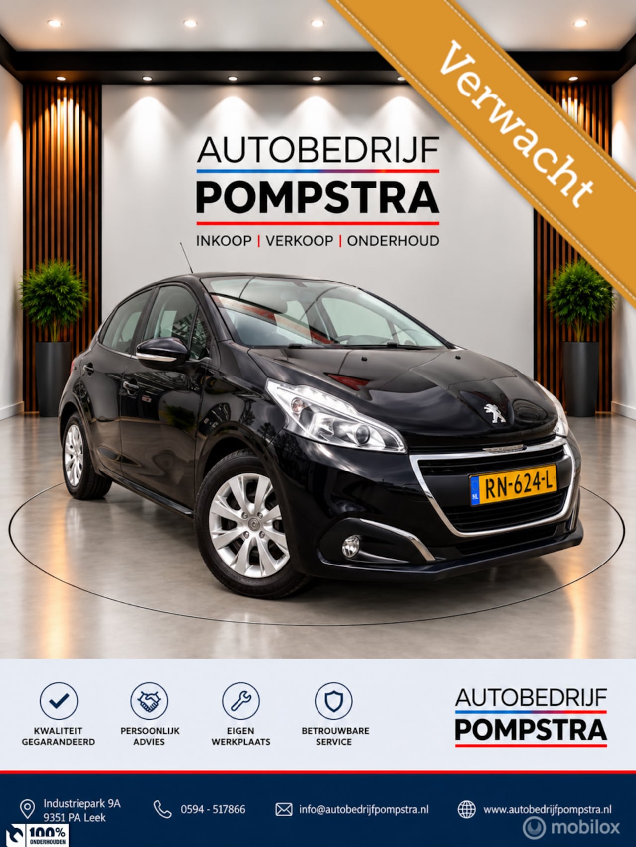 Peugeot 208 - 5 DEURS 1.2 PT 82 PK Blue Lion NAVI/AIRCO/CRUISE - AutoWereld.nl