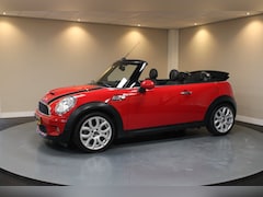 MINI Cabrio - 1.6 Cooper S *Automaat* Top onderhouden / Complete historie|Leer|Stoelverw.|Cruise|Navi|Cl