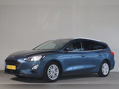 Ford Focus Wagon - 1.0 EcoBoost Hybrid Titanium X Business - NL Auto Stoel+stuurverw I Elek A-klep I Adap Cru