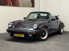 Porsche 911 Cabrio - 3.2 NL AUTO LEDER ELEKTRISCH BEDIENBARE KAP RADIO/CD MISTLAMPEN VOOR 16" LICHTMETALEN VELG