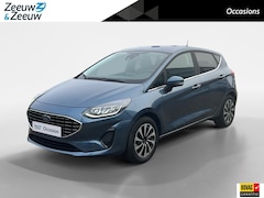 Ford Fiesta - 1.0 EcoBoost Hybrid Titanium | Stoel/stuur en voorruitverwarming | Cruise control | Parkee