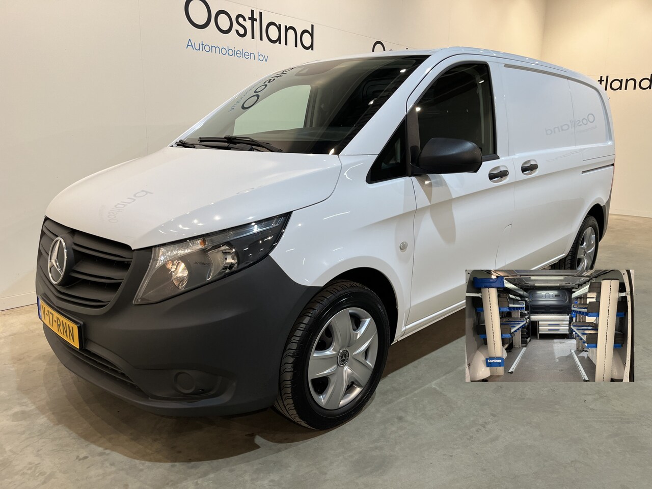 Mercedes-Benz Vito - 114 CDI L1 Pro RWD Automaat Servicebus / Sortimo Inrichting / Euro 6 / Schuifdeur L + R / - AutoWereld.nl