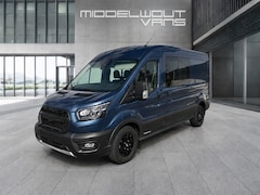 Ford Transit - 350 2.0 TDCI L3H2 Trail dc 6-Pers | 2x Schuifdeur | 12"inch display
