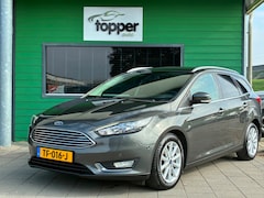 Ford Focus Wagon - 1.0 Titanium|Automaat|D-riem v.v.|Navigatie|Climatronic|CruiseControl|PDC|Trekhaak|