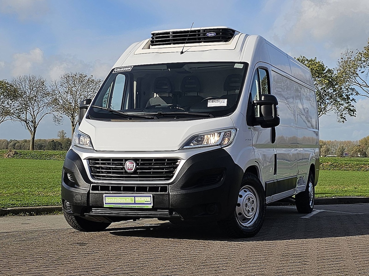 Fiat Ducato - 2.3 L3H2 koelwagen EURO6 Carrier koeling org NL camera laadklep ac SCHADE! - AutoWereld.nl