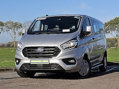 Ford Transit Custom - 2.0 L2 2x Airco 9-persoons Automaat 130Pk Euro6 Navi Sidebars