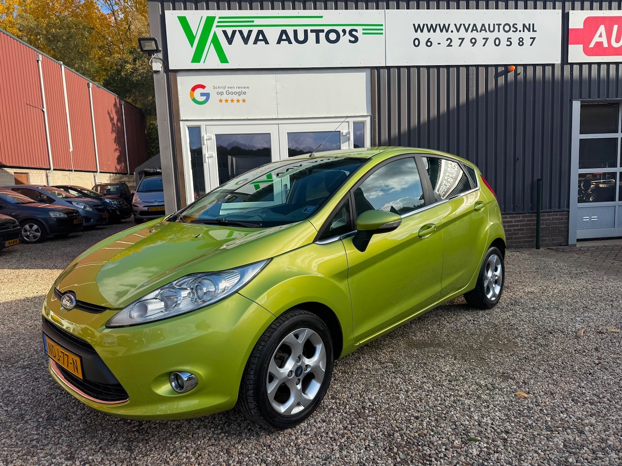 Ford Fiesta - 1.25 titanium! Climate control, elektr ramen, bleutooth! Nieuwe APK! - AutoWereld.nl