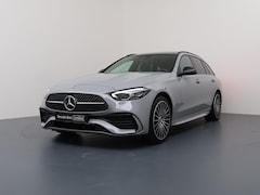 Mercedes-Benz C-klasse Estate - 300e 140 Years Edition | Panoramaschuifdak | Night Pakket | AMG-line | Alpine grijs |