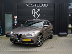 Alfa Romeo Stelvio - 2.0 T AWD Super Q4 SPORTPAKKET/LEER/KEYLESS/STOEL EN STUUR VERWARMING/MEMORY/