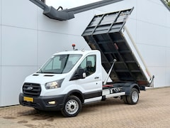 Ford Transit - 2.0 TDCI 165PK Kipper 3.5t Trekhaak Airco Camera Lane Assist Benne Tipper Laadbak Pritisch