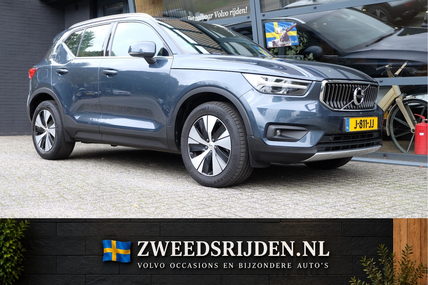 Volvo XC40 - 1.5 T5 Recharge Business Pro 1.5 T5 262 pk Recharge Business Pro, Trekhaak, Apple CarPlay, Adaptieve CC - AutoWereld.nl