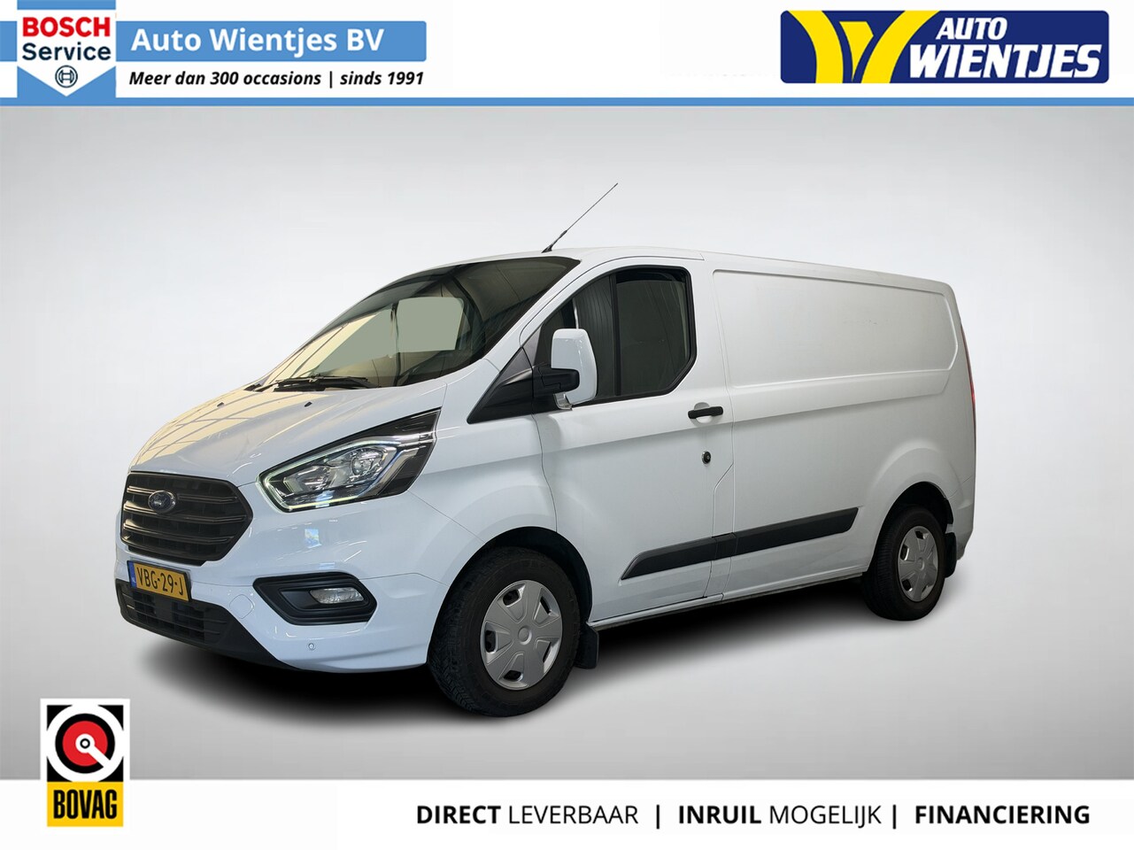 Ford Transit Custom - 2.0 TDCI | L1H1 Trend 3-Pers | Airco | Cruise | Trekhaak - AutoWereld.nl
