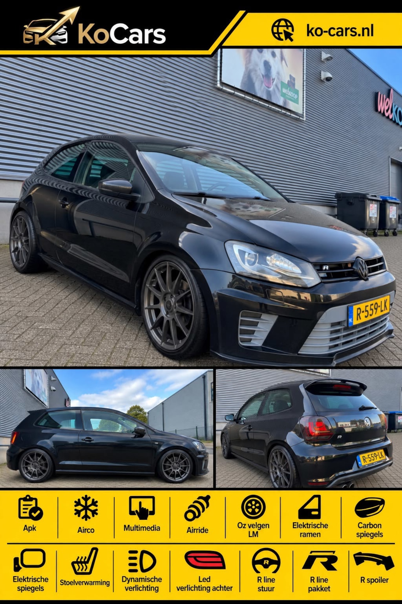 Volkswagen Polo - / R line / Airco / Airride / Apk - AutoWereld.nl