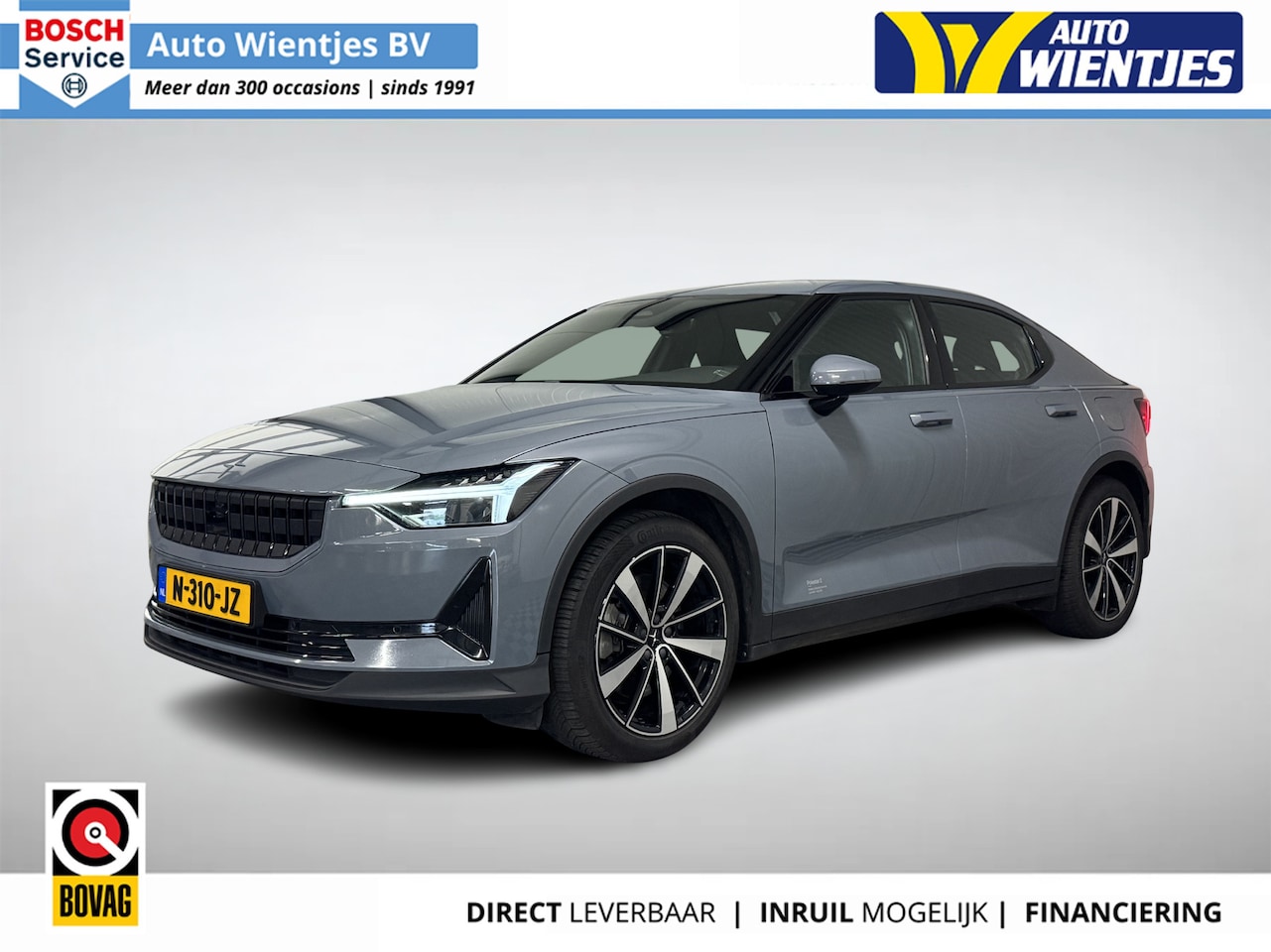Polestar 2 - Standard Range Single Motor 63kWh | SoH 93% | Navi | Camera | Trekhaak - AutoWereld.nl
