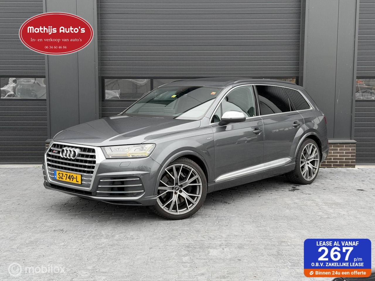 Audi SQ7 - 4.0 TDI SQ7 quattro Pro Line + ex. BPM! - AutoWereld.nl