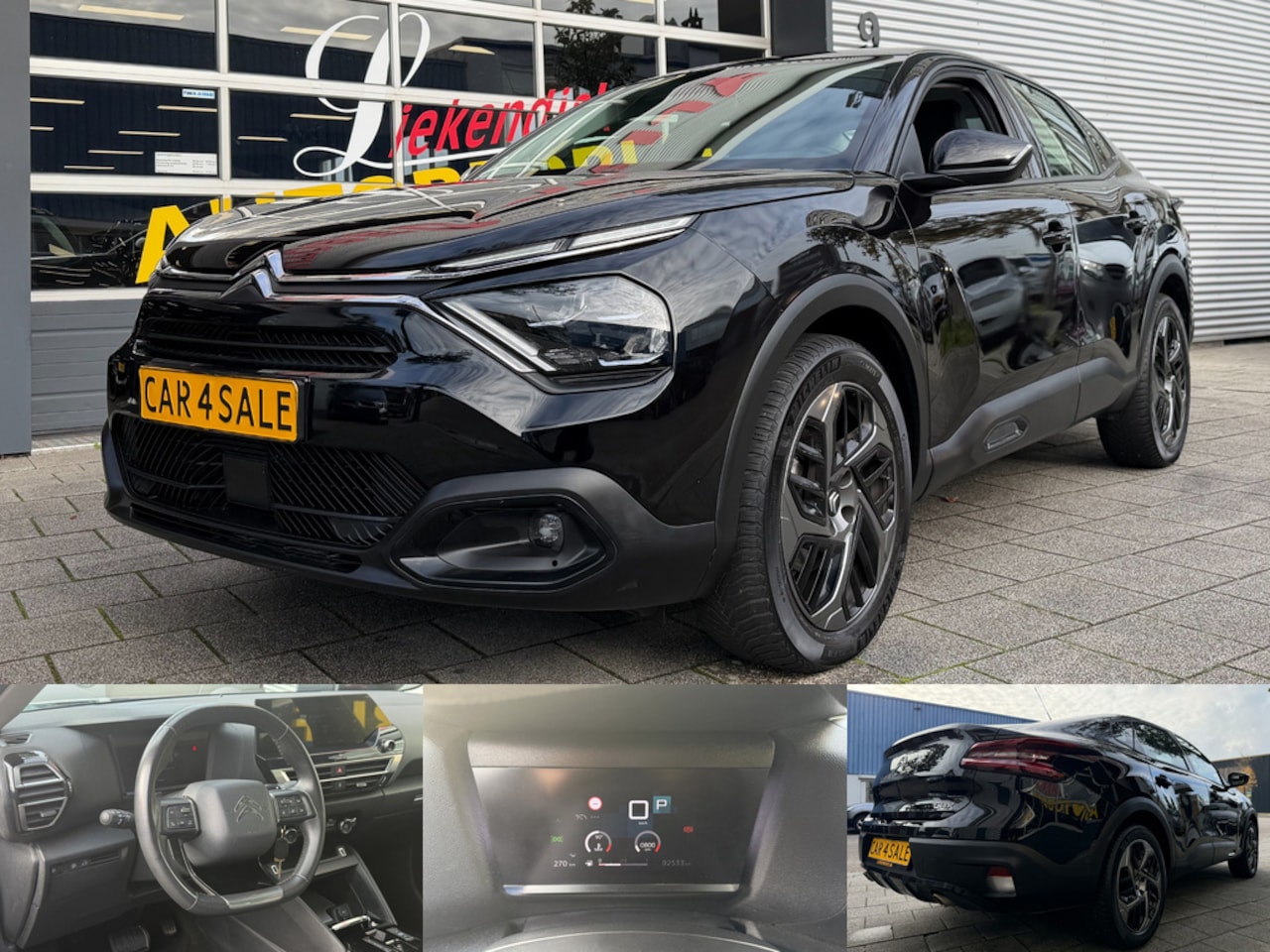 Citroën C4 X - 1.2 Puretech Black Edition 131PK- AUTOMAAT I Navigatie/Apple CarPlay I LED I PDC I Sport v - AutoWereld.nl