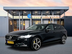 Volvo V60 - T6 Recharge R-Design | 19" | Lederen bekleding | Keyless | Elektr. Achterklep | Navigatie