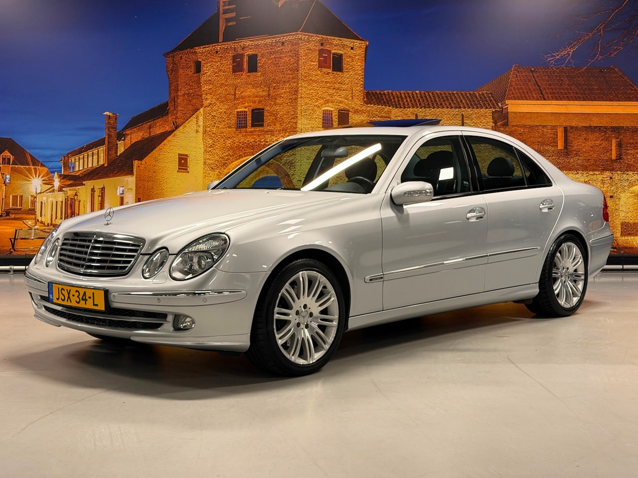 Mercedes-Benz E-klasse - 350 Elegance Select Sport Aut Schuifdak Leer 68.102km - AutoWereld.nl