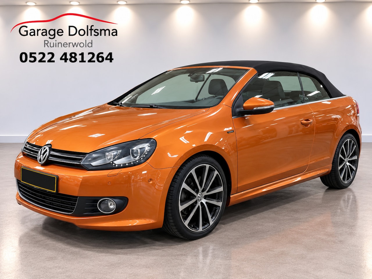 Volkswagen Golf Cabriolet - 1.4 TSI Exclusive Series-Navi-Camera-Xenon-Trekhaak- - AutoWereld.nl