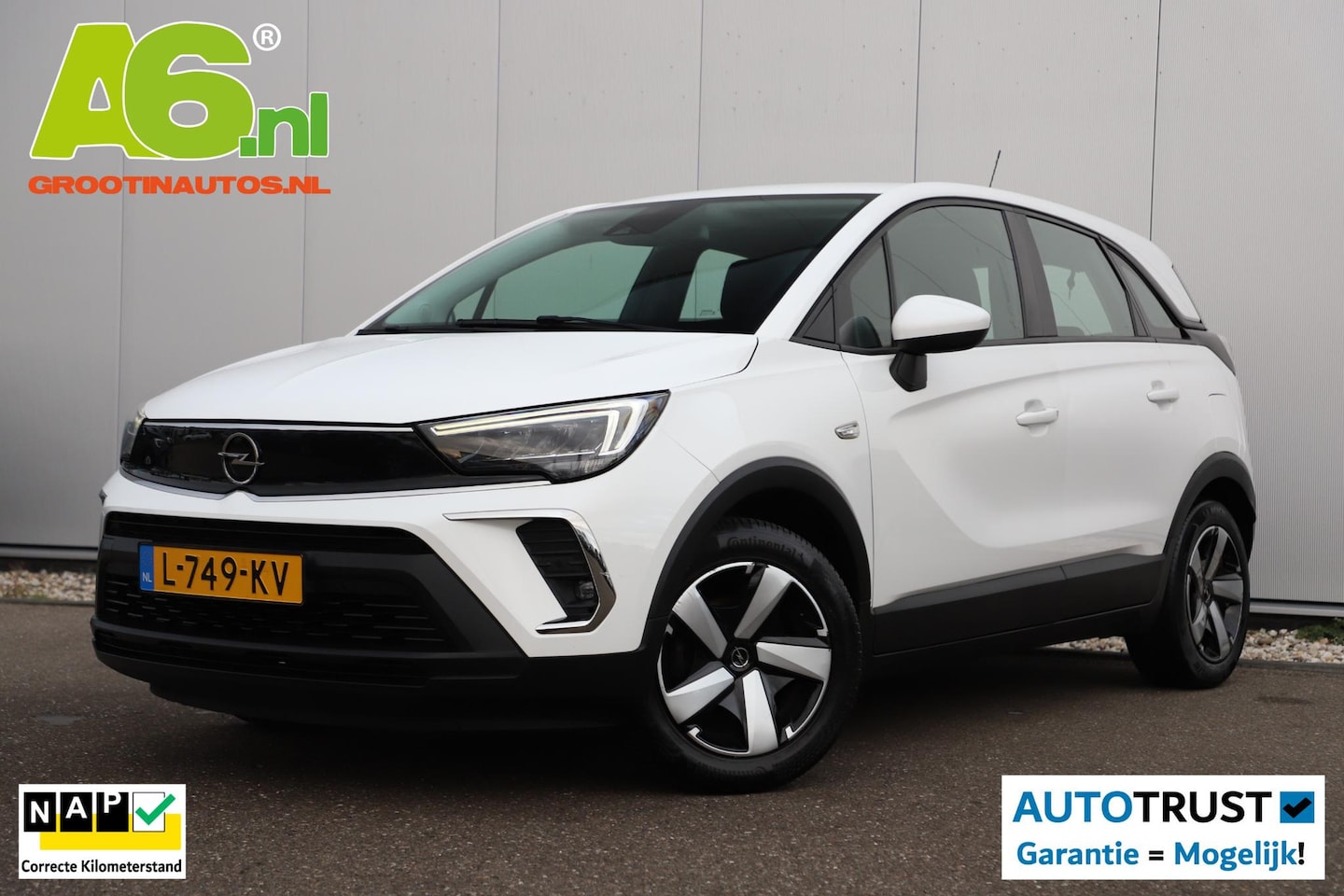 Opel Crossland - 1.2 Edition | NIEUW MODEL | Navigatie Achteruitrijcamera Airco Cruise Control Carplay Andr - AutoWereld.nl