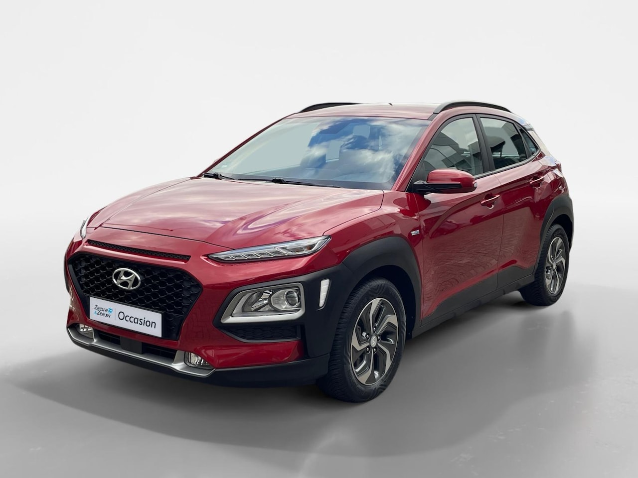 Hyundai Kona - 1.6 GDI HEV Comfort Smart | Navigatie | Adaptive cruise control | Climate control | Apple - AutoWereld.nl
