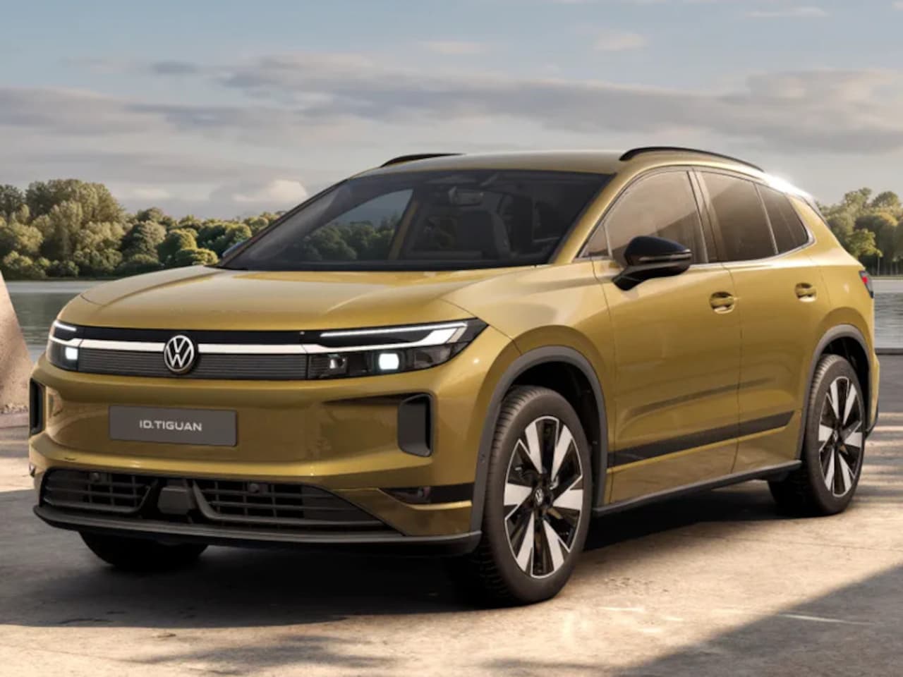 Volkswagen Tiguan - ID. Life 61 kWh accu 190 PK · Achterklep elektrisch incl. 'Easy Open & Close' · Trekhaak, - AutoWereld.nl