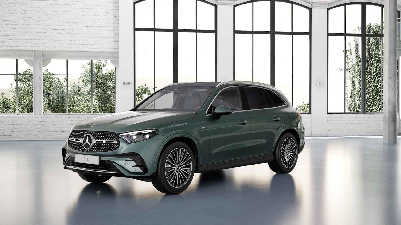 Mercedes-Benz GLC-klasse - 300e 4MATIC AMG Line | Trekhaak | Panoramadak | Memory | Sfeerverlichting | Digital Light - AutoWereld.nl