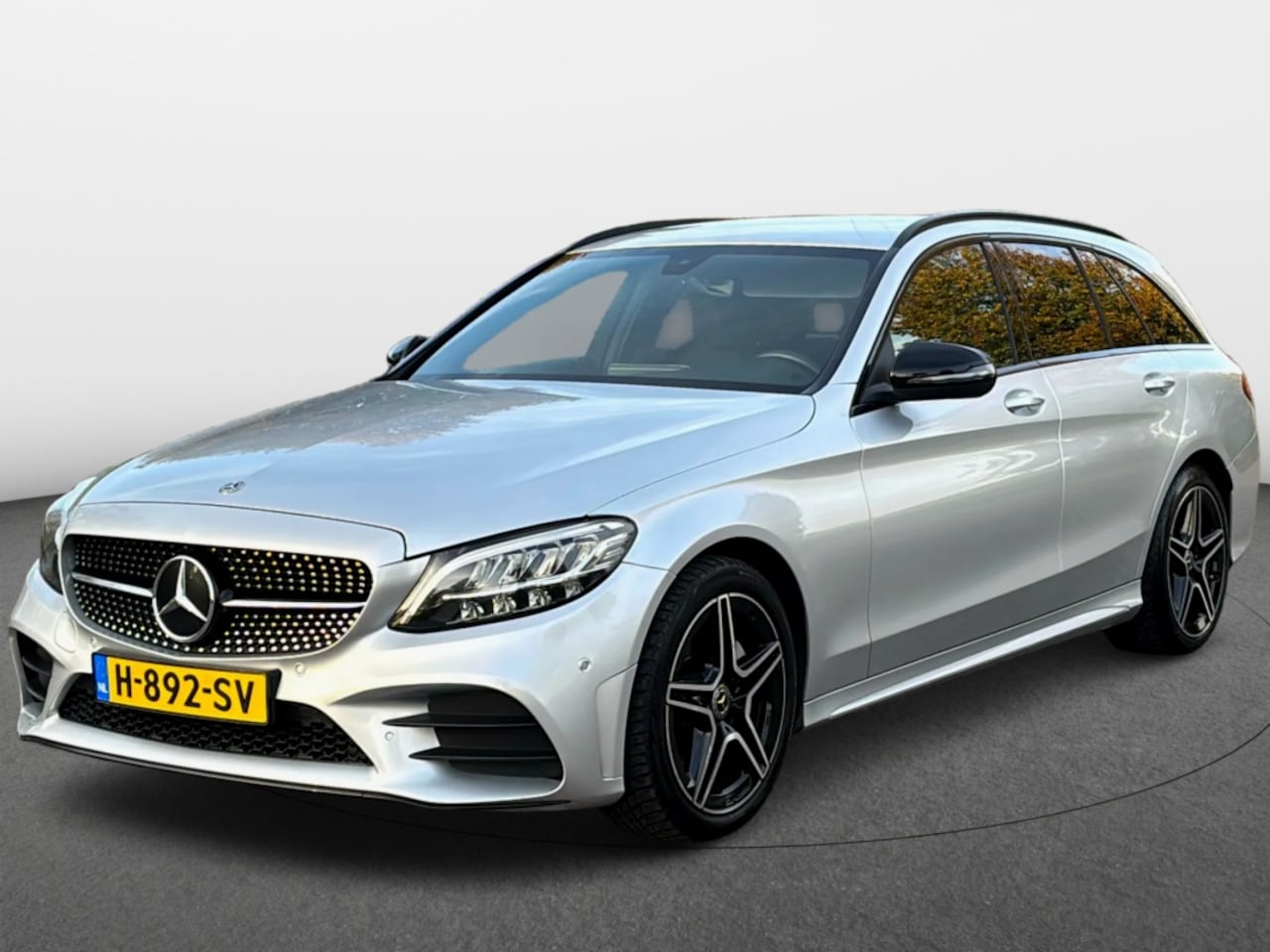 Mercedes-Benz C-klasse Estate - 160 Aut. AMG | Led | AMG stoelen | Trekhaak | Digitaal dashboard - AutoWereld.nl
