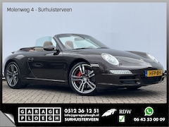 Porsche 911 Cabrio - 3.8 355pk Carrera 4S H6 Cruise Carplay Voll.onderhoud