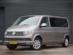 Volkswagen Transporter - 2.0 TDI L2H1 DC-5P, 150PK AUT. NAP TREKHAAK, CARPLAY, NAVI, CRUISE, LEDER STUUR, PARKEERSE