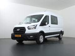Ford Transit - 350 | 2.0 TDCI | L3 H2 | TREND | DUBBEL CABINE | 6-ZITS | CAMERA | VOORRUITVERWARMING | TR