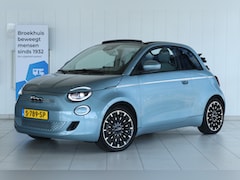 Fiat 500 C - Passion 42 kWh | Cruise Control | Elektrische Kap | Keyless | LED | 17 Inch | Navi | Carpl