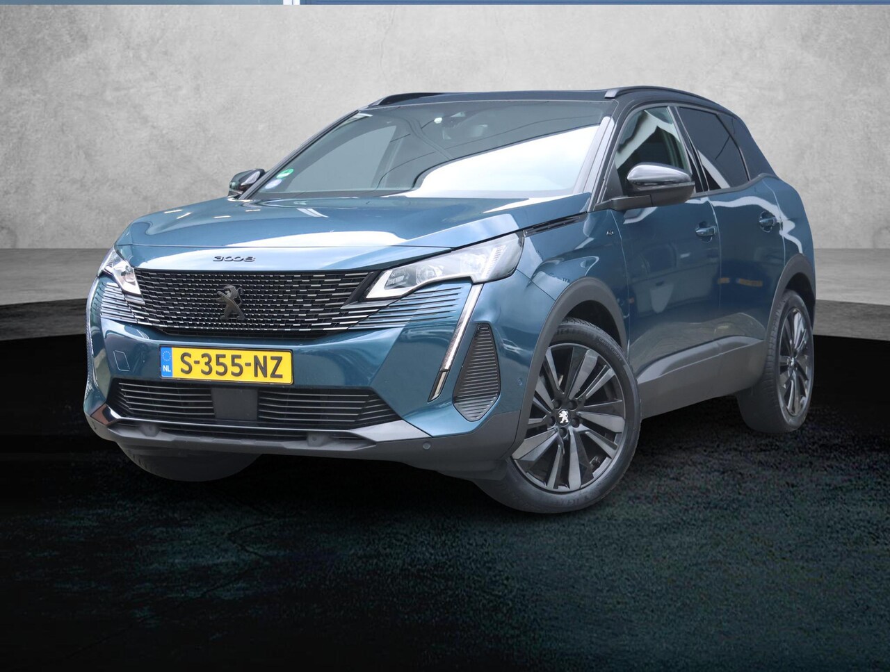 Peugeot 3008 - 1.2 130pk GT 1ste eigenaar | Panoramadak | FOCAL HI-FI | Black Pack | Navigatie | All-seas - AutoWereld.nl