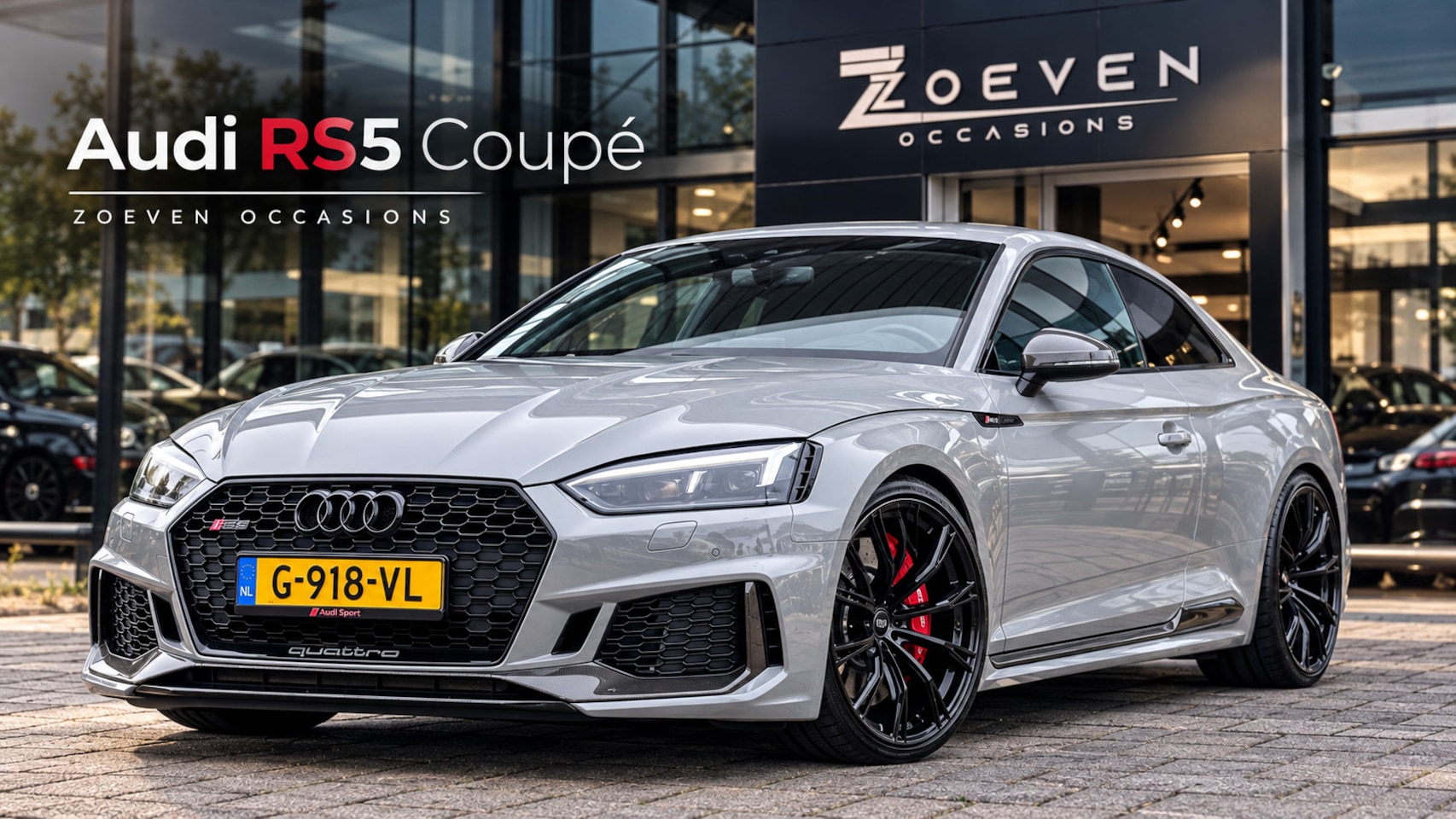 Audi A5 Coupé - 2.9 TFSI RS 5 quattro Nardo Grey - AutoWereld.nl
