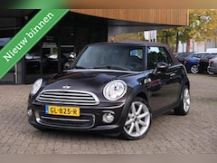 MINI Cabrio - 1.6 Cooper Chili Highgate|Rijklaar|Stoelverwarming|Leder|Nieuw cabriodak|Bluetooth|Clima|C