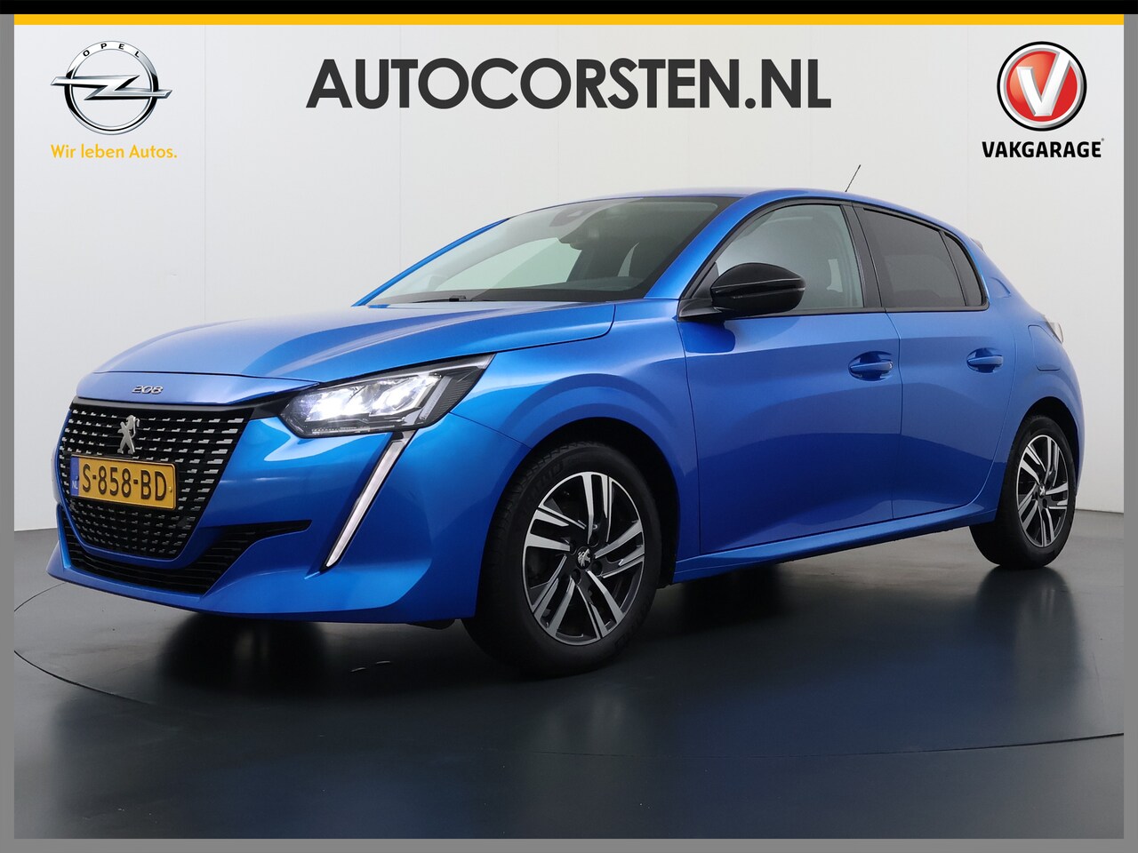 Peugeot 208 - 5Drs 101PK 360°Camera Apple Carplay Android Auto Isofix Ecc Allure Pack Pdc Regen-Lichtsen - AutoWereld.nl