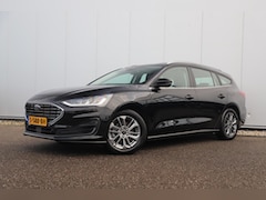 Ford Focus Wagon - 1.0 EcoBoost Hybrid Titanium 125PK Trekhaak Navigatie Carplay Climate Cruise Control LED P