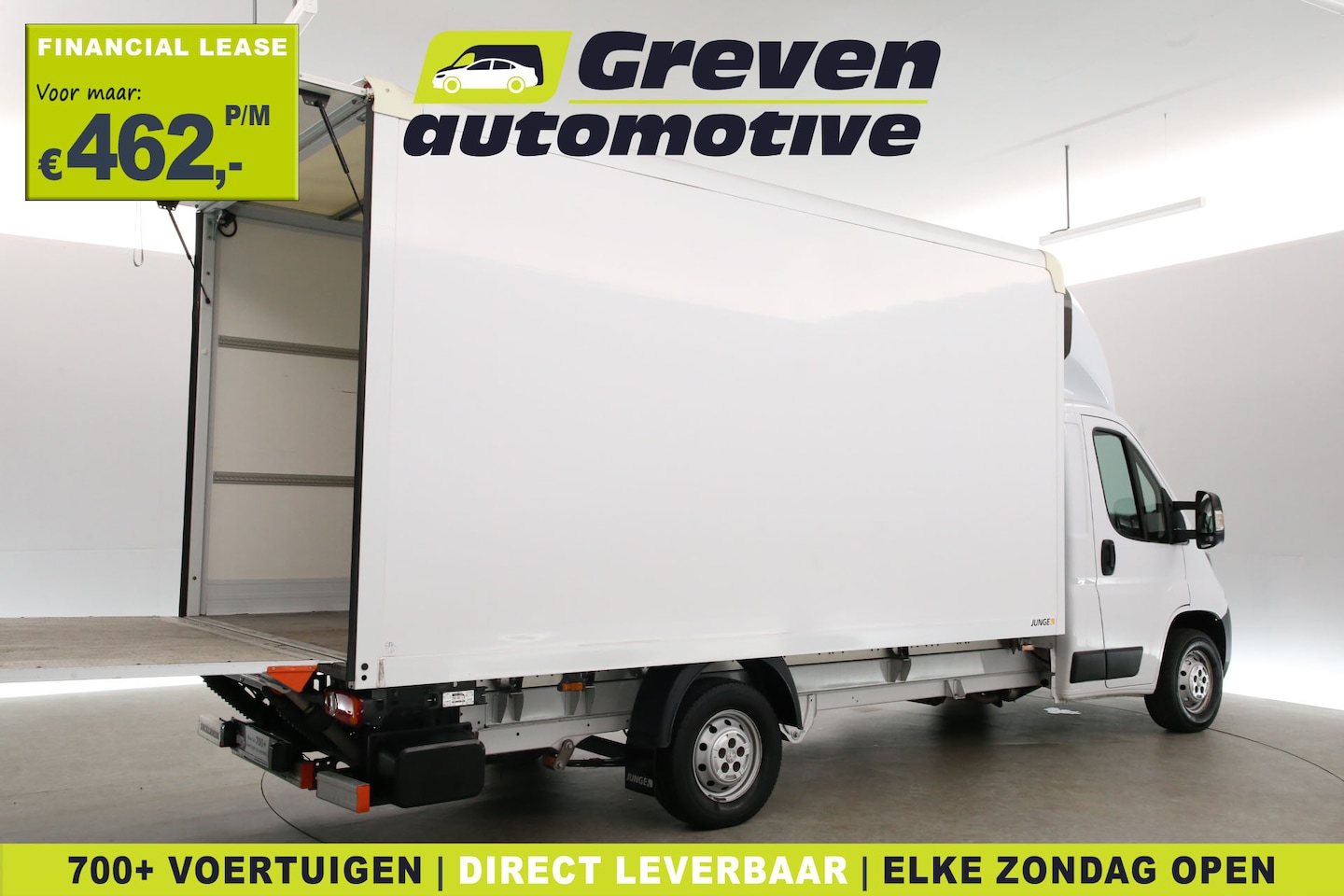 Peugeot Boxer - 2.2 BlueHDI 140PK | Bakwagen | Laadklep | Laadbak | 3 Zits | Airco | Cruise - AutoWereld.nl