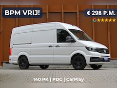 Volkswagen Crafter - 2.0 TDI L3H3 White Edition 140PK | CarPlay | PDC | 270gr deuren € 298 P.M