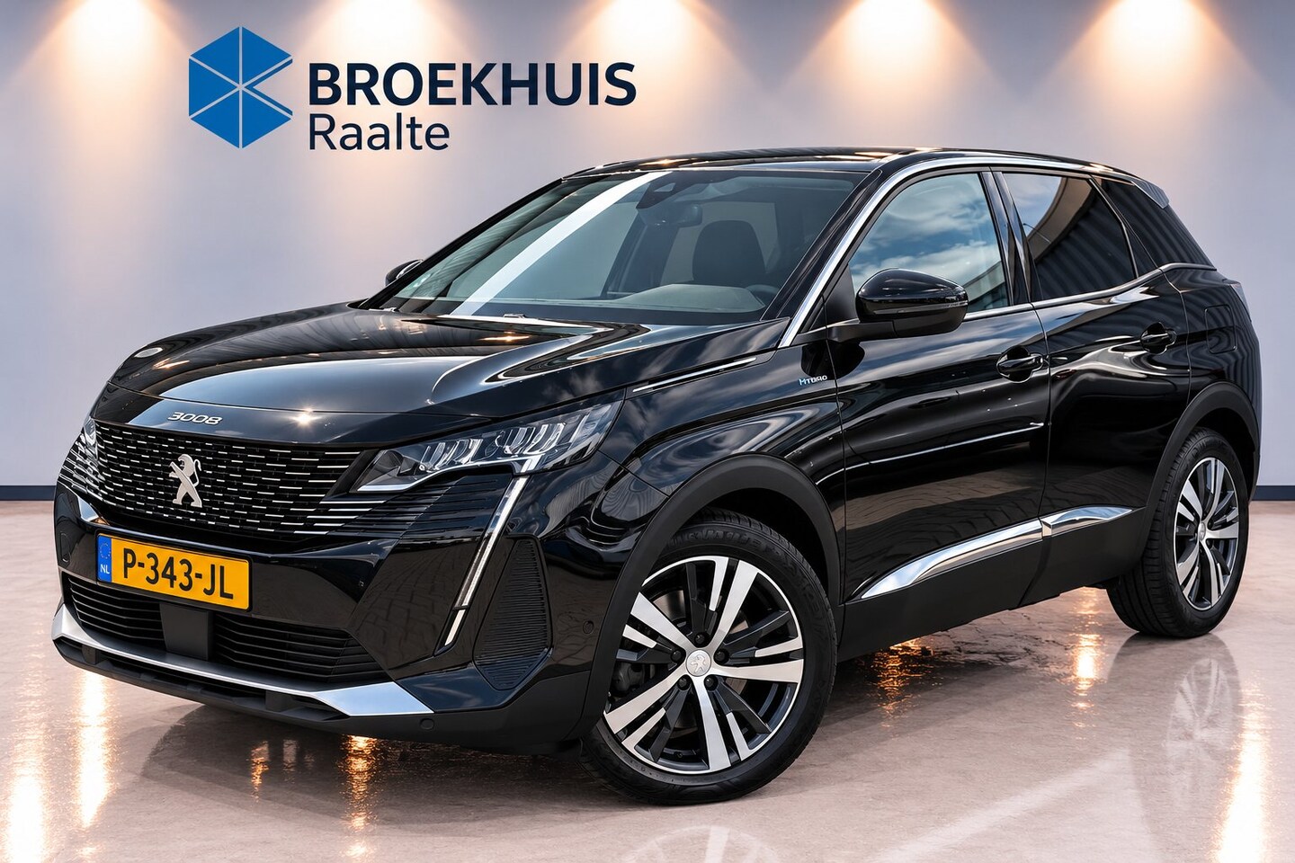 Peugeot 3008 - 1.6 HYbrid 225 Allure Pack Business Trekhaak | Achteruitrijcamera | Keyless | Elektrische - AutoWereld.nl