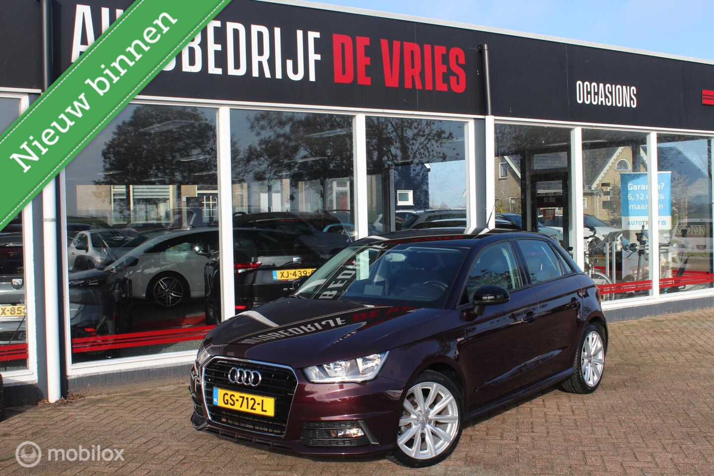 Audi A1 Sportback - 1.0 TFSI S-Line Airco/Cruise/Navi/NAP/17Inch - AutoWereld.nl