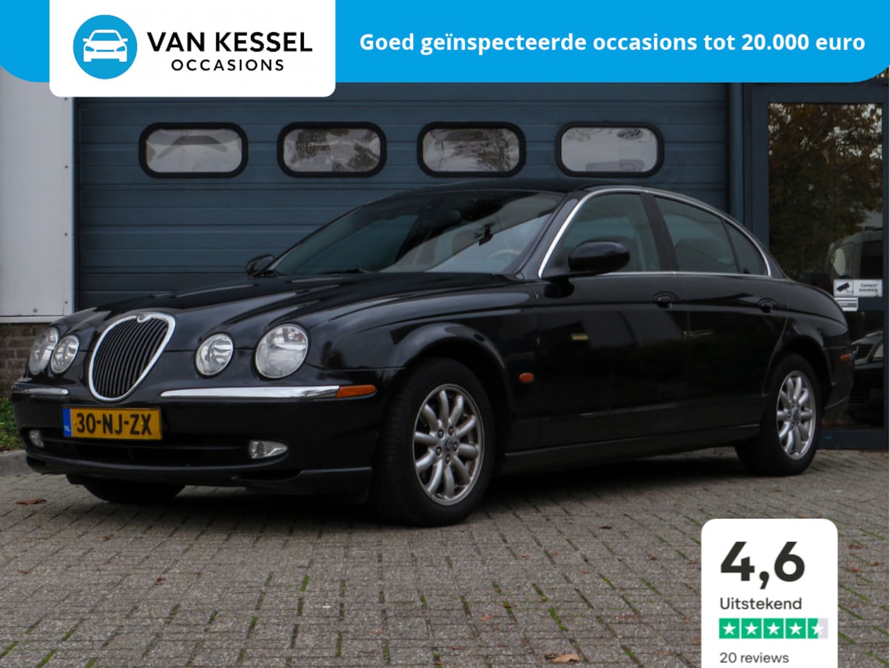 Jaguar S-type - 2.5 V6 Executive | Orgineel NL | Boekjes |Luxe - AutoWereld.nl