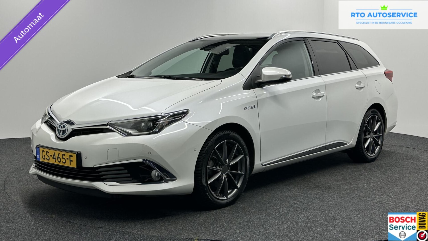 Toyota Auris Touring Sports - 1.8 Hybrid Lease pro PANO CRUISE STOELVER - AutoWereld.nl